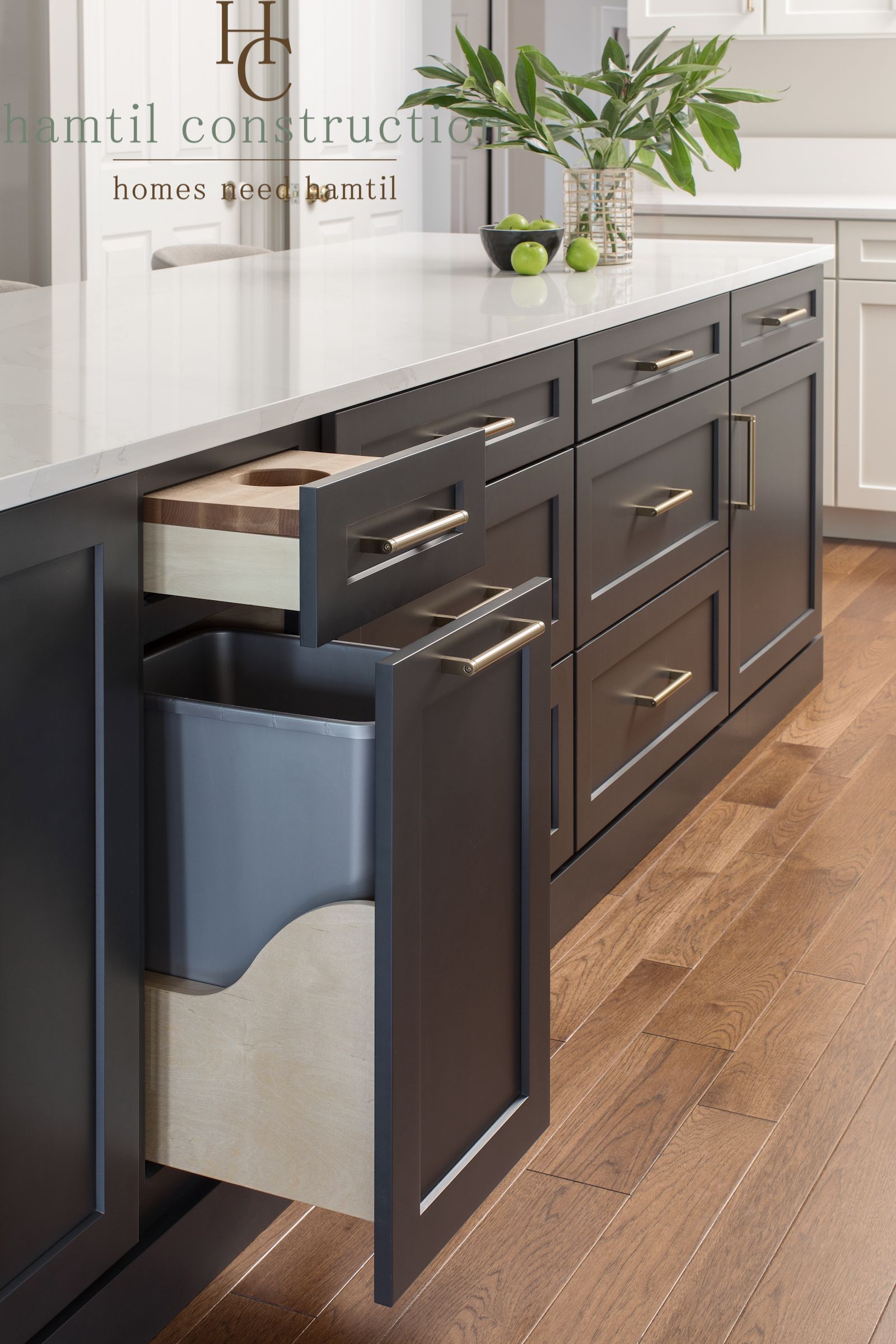 Transitional/Contemporary Kitchen Remodel by Hamtil Construction LLC project photo 5