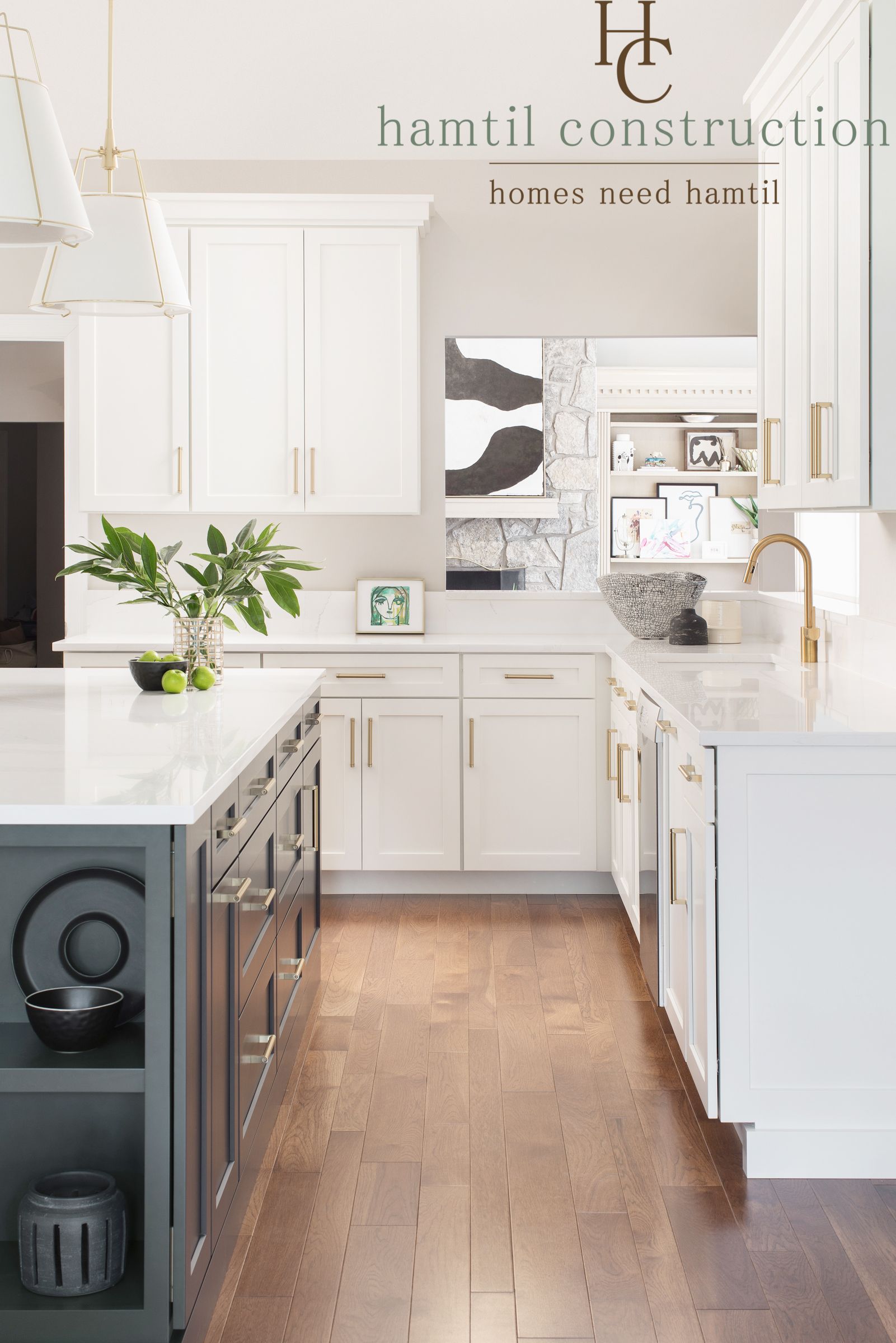 Transitional/Contemporary Kitchen Remodel by Hamtil Construction LLC project photo 4